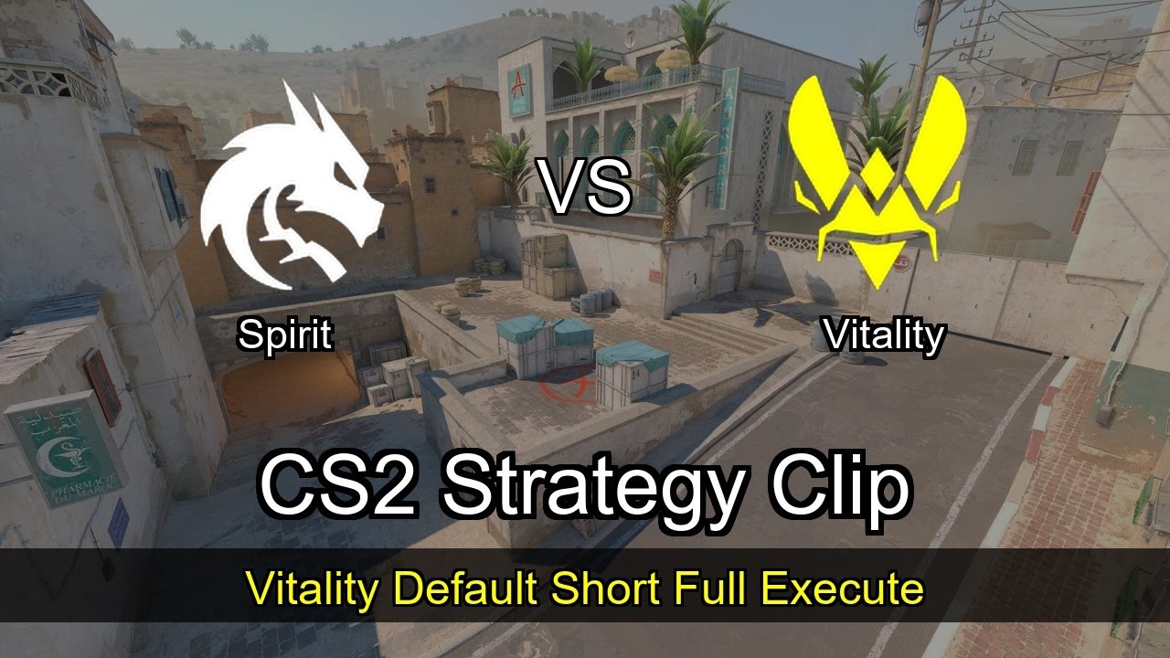 Vitality Default Short Full Execute vs Spirit - Dust2 - StarLadder Budapest Major 2025