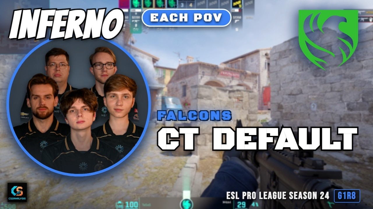 Falcons CT Default vs Natus Vincere - Inferno - ESL Pro League Season 24
