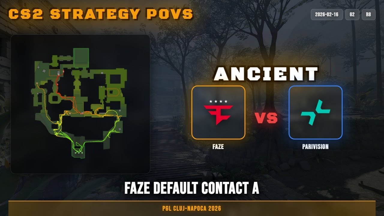 FaZe Default Contact A vs PARIVISION - Ancient - PGL Cluj-Napoca 2026
