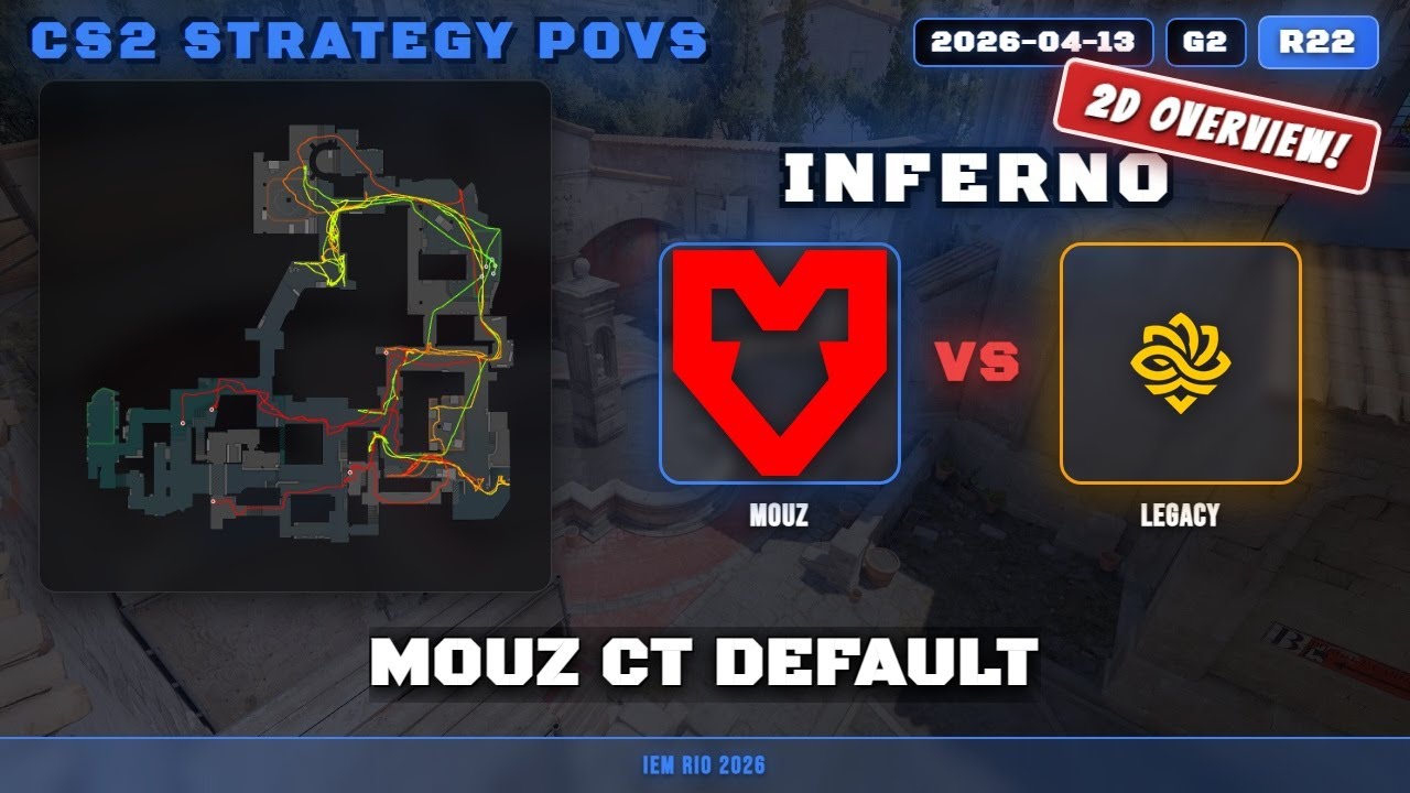 MOUZ CT Default vs Legacy - Inferno - IEM Rio 2026