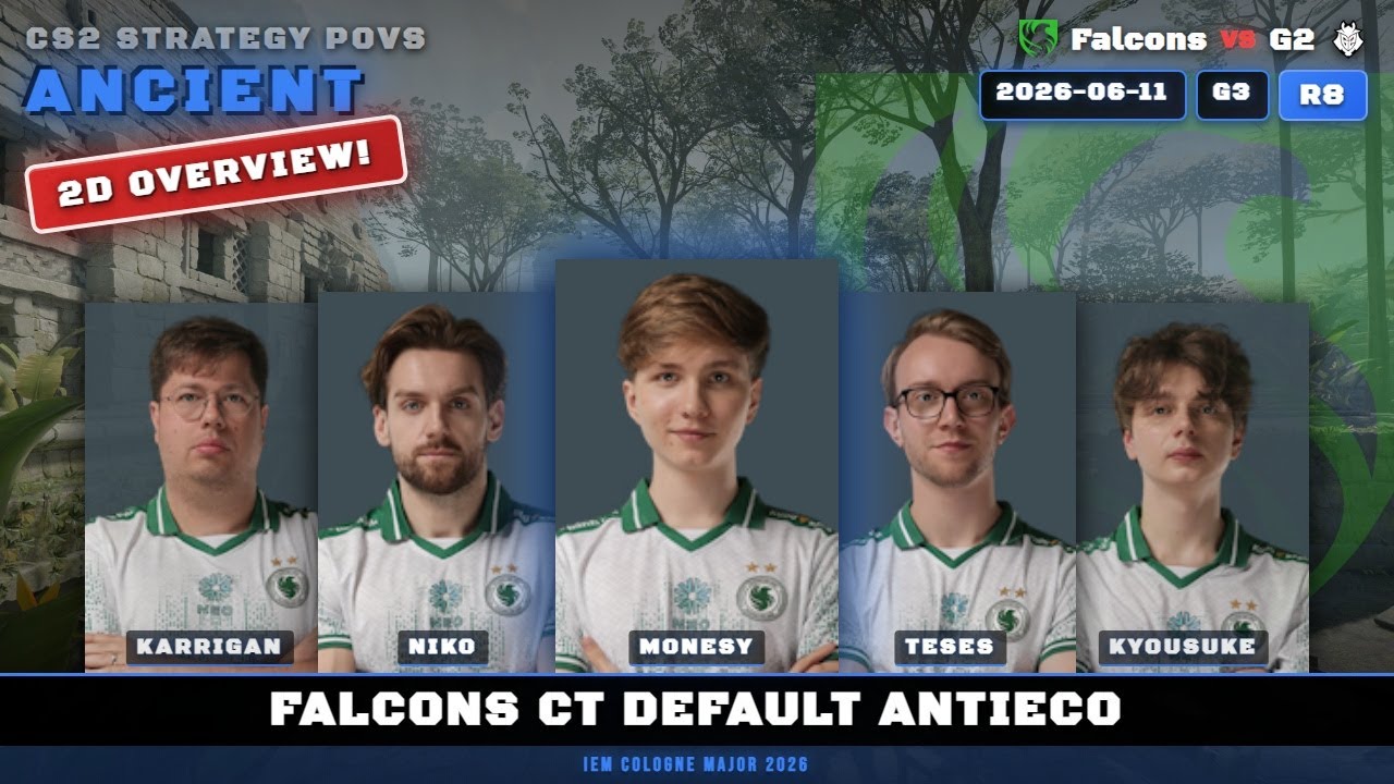 Falcons CT Default AntiEco vs G2 - Ancient - IEM Cologne Major 2026