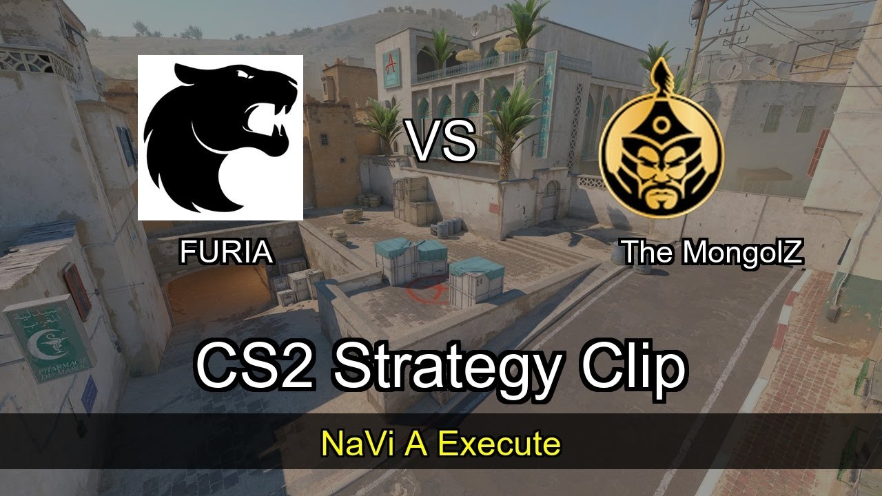 NaVi A Execute vs FURIA - Dust2 - Thunderpick World Championship 2025