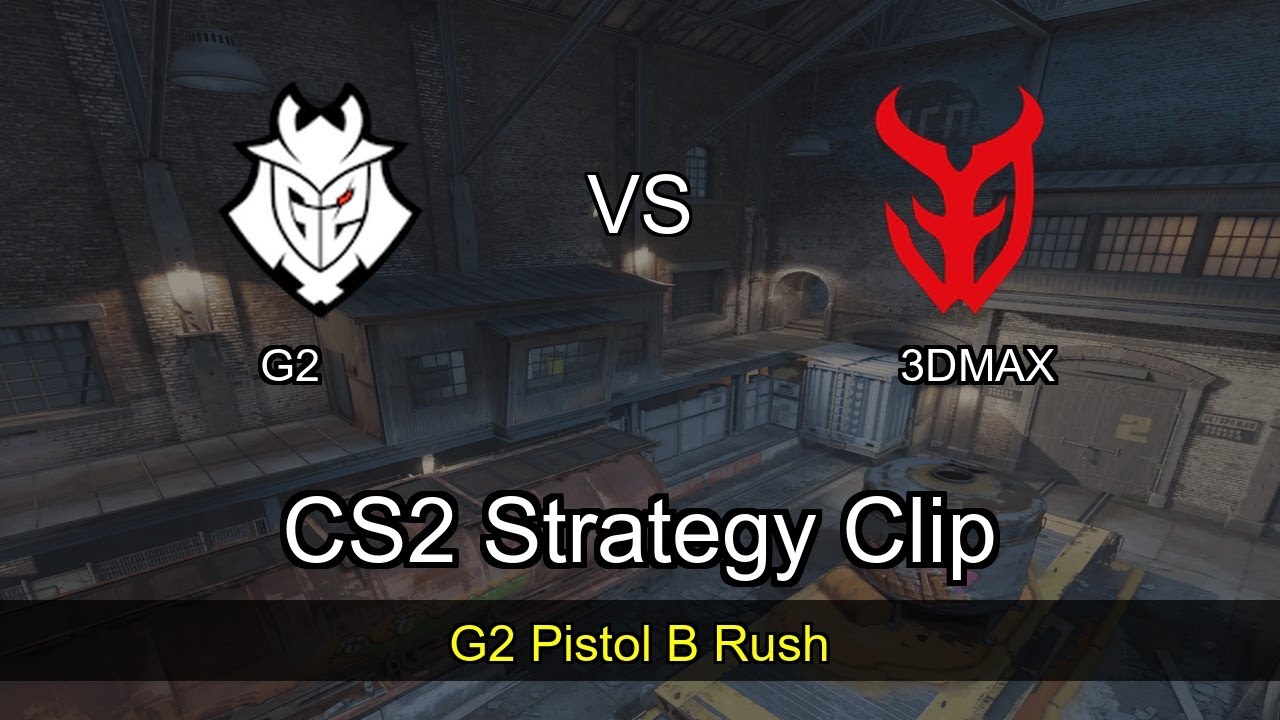 G2 Pistol B Rush vs 3DMAX - Train - IEM Chengdu 2025