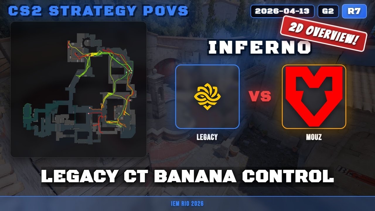 Legacy CT Banana Control vs MOUZ - Inferno - IEM Rio 2026