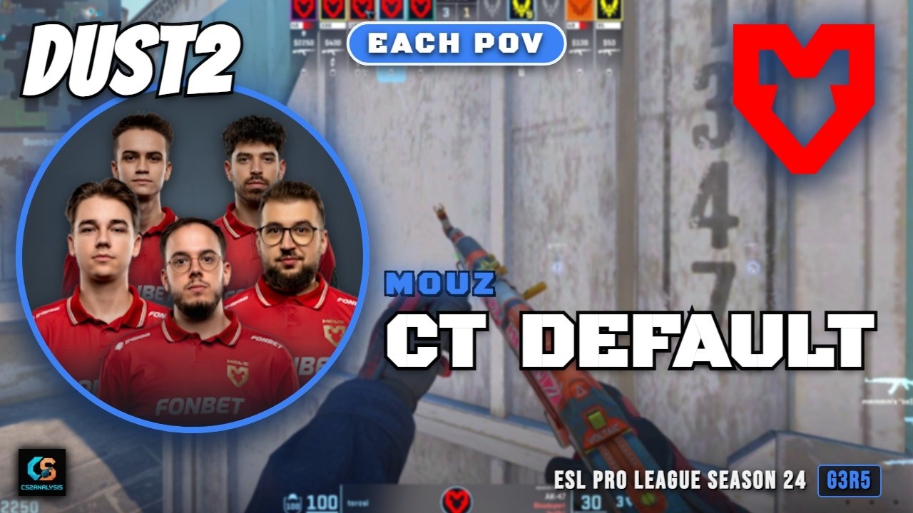 MOUZ CT Default vs Vitality - Dust2 - ESL Pro League Season 24