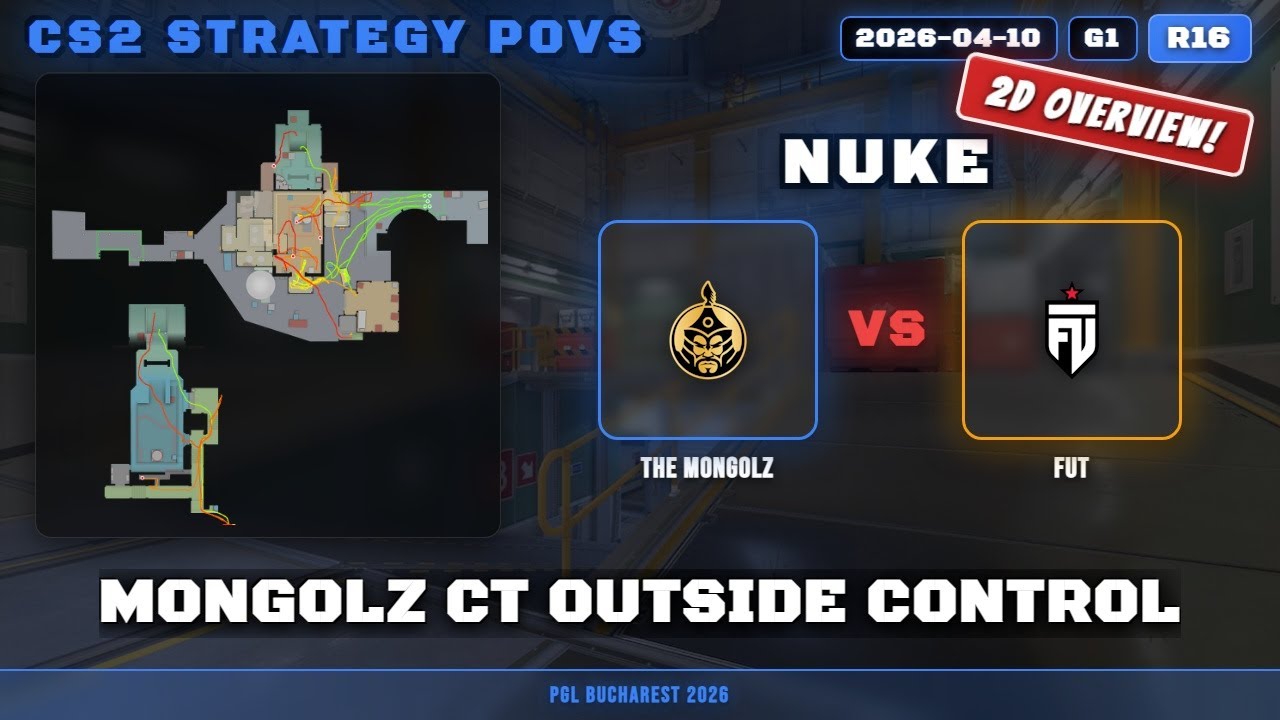 MongolZ CT Outside Control vs FUT - Nuke - PGL Bucharest 2026