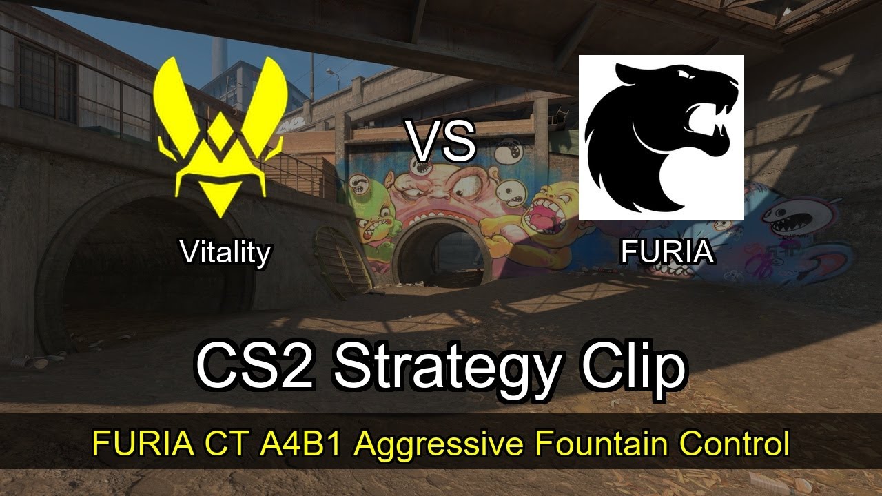 FURIA CT A4B1 Aggressive Fountain Control vs Vitality - Overpass - IEM Chengdu 2025