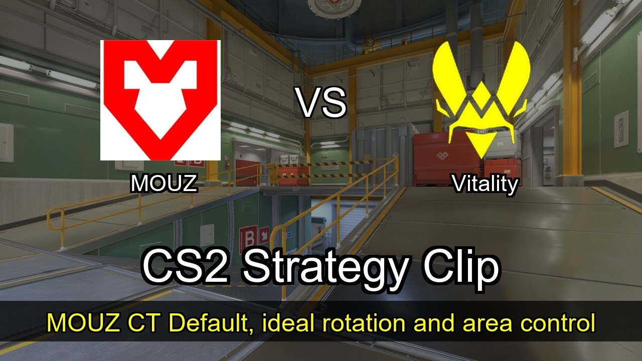 MOUZ CT Default, ideal rotation and area control vs Vitality - Nuke - IEM Chengdu 2025