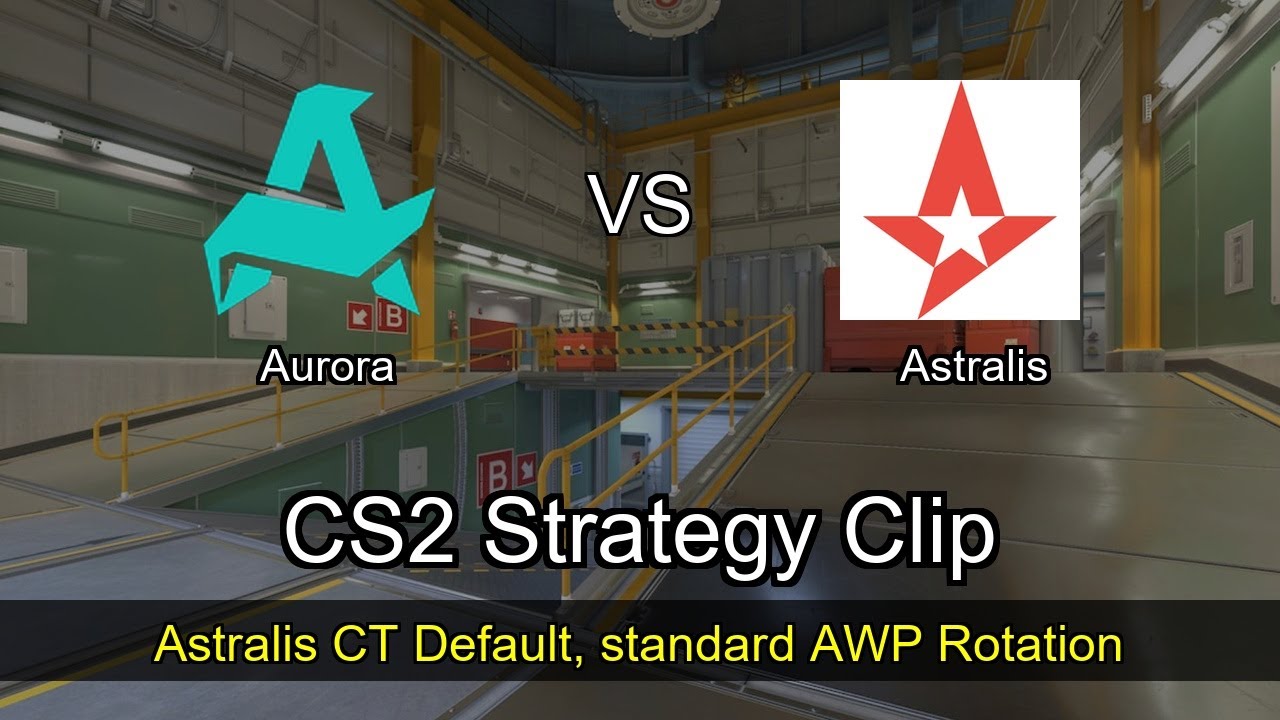 Astralis CT Default, standard AWP Rotation vs Aurora - Nuke - PGL Masters Bucharest 2025