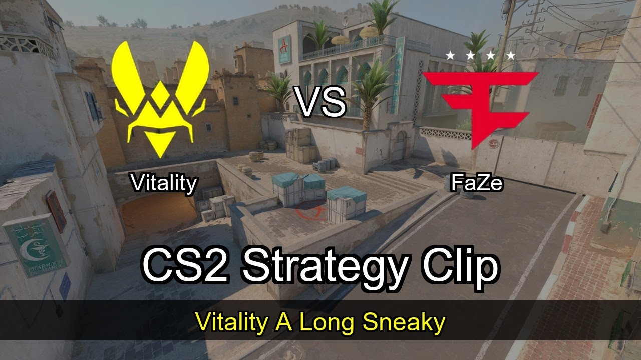 Vitality A Long Sneaky vs FaZe - Dust2 - StarLadder Budapest Major 2025