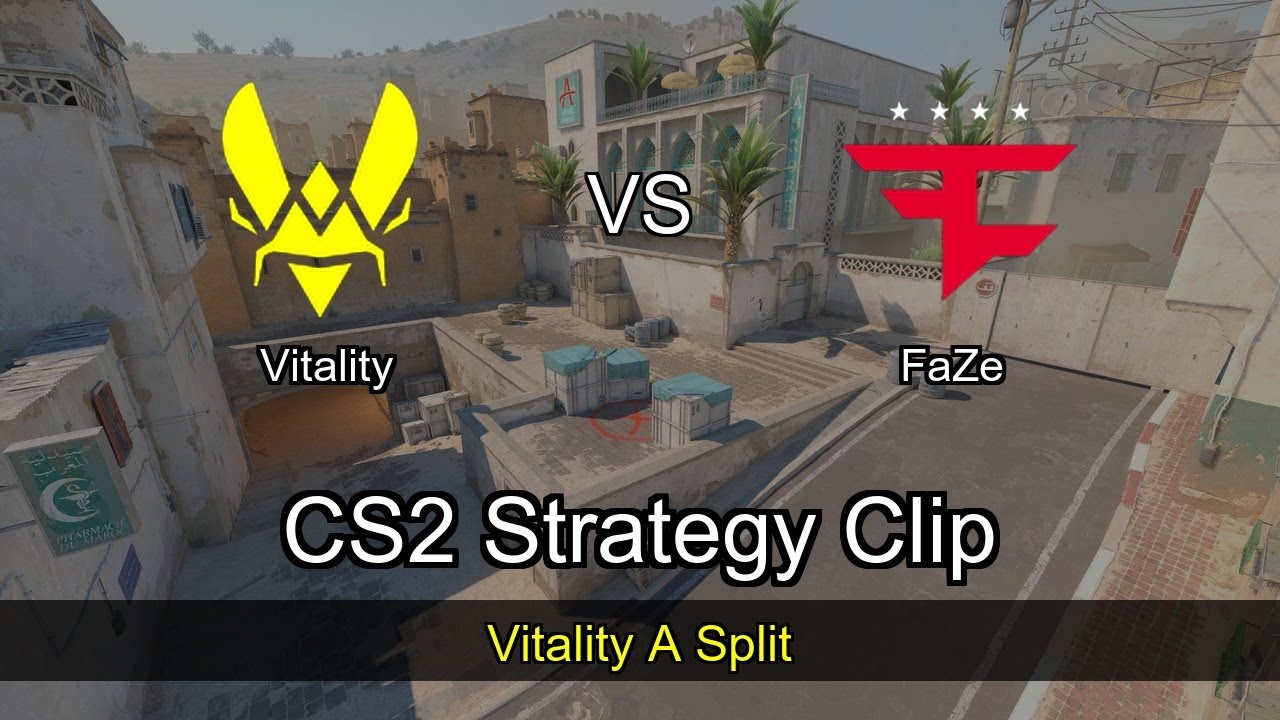 Vitality A Split vs FaZe - Dust2 - StarLadder Budapest Major 2025