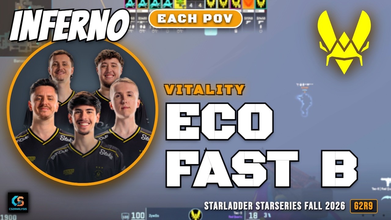 Vitality Eco Fast B vs Aurora - Inferno - StarLadder StarSeries Fall 2026