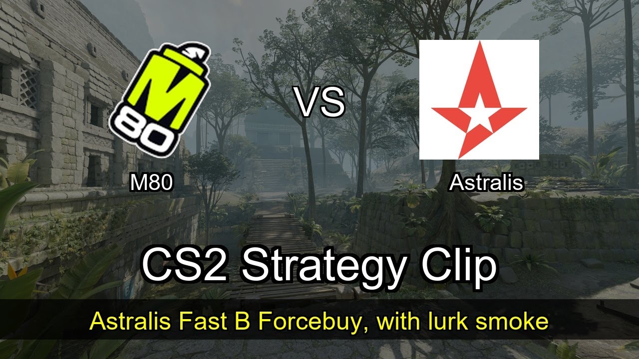 Astralis Fast B Forcebuy, with lurk smoke vs M80 - Ancient - StarLadder Budapest Major 2025 Stage 2