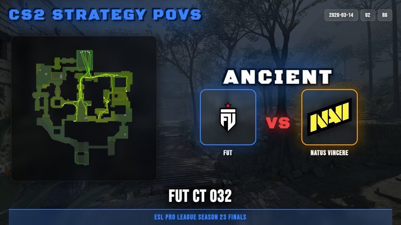 FUT CT 032 vs Natus Vincere - Ancient - ESL Pro League Season 23 Finals