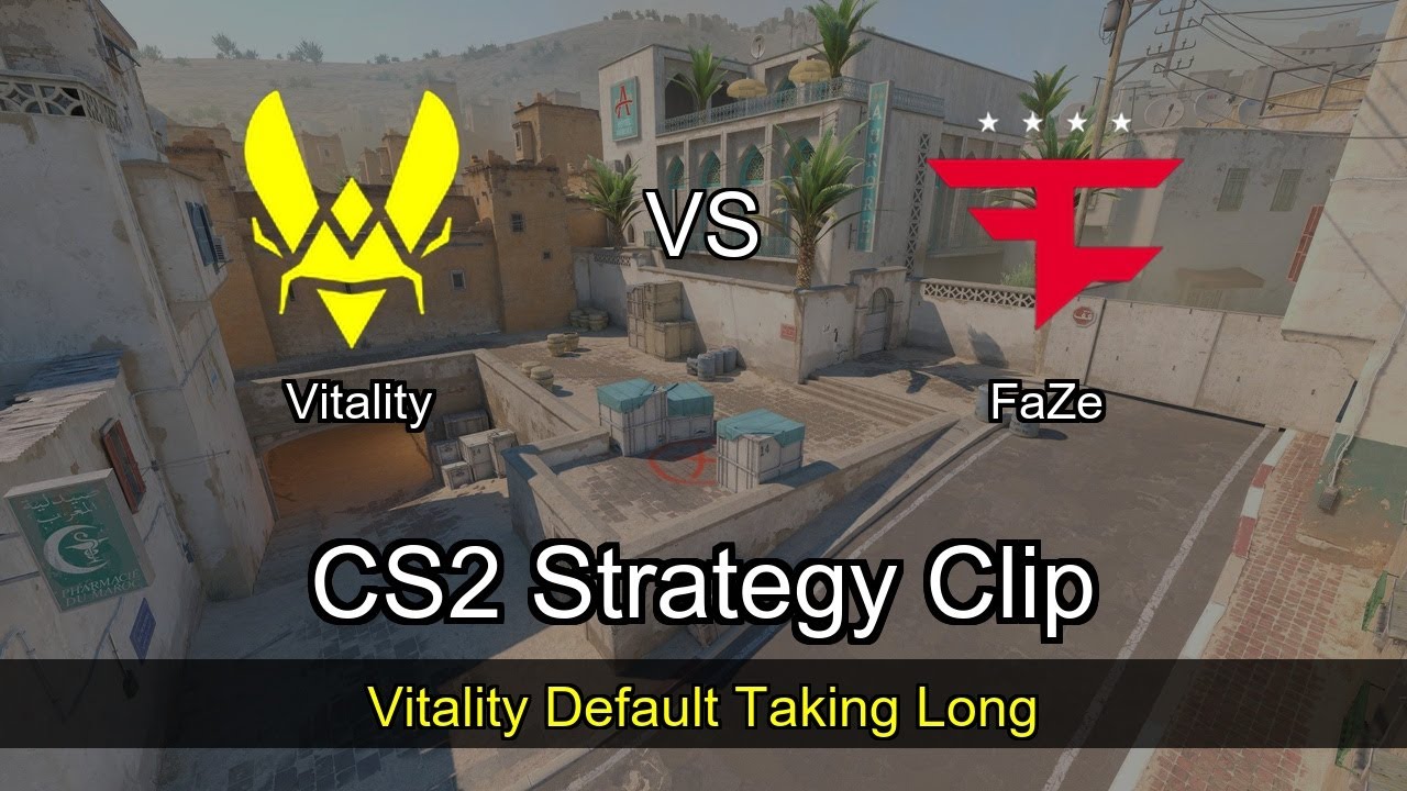 Vitality Default Taking Long vs FaZe - Dust2 - StarLadder Budapest Major 2025