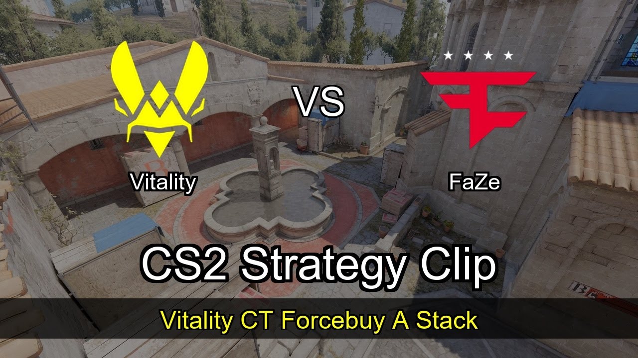 Vitality CT Forcebuy A Stack vs FaZe - Inferno - StarLadder Budapest Major 2025