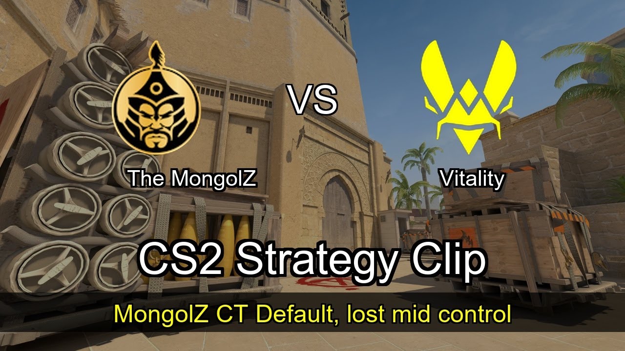 MongolZ CT Default, lost mid control vs The MongolZ - Mirage - Esports World Cup 2025