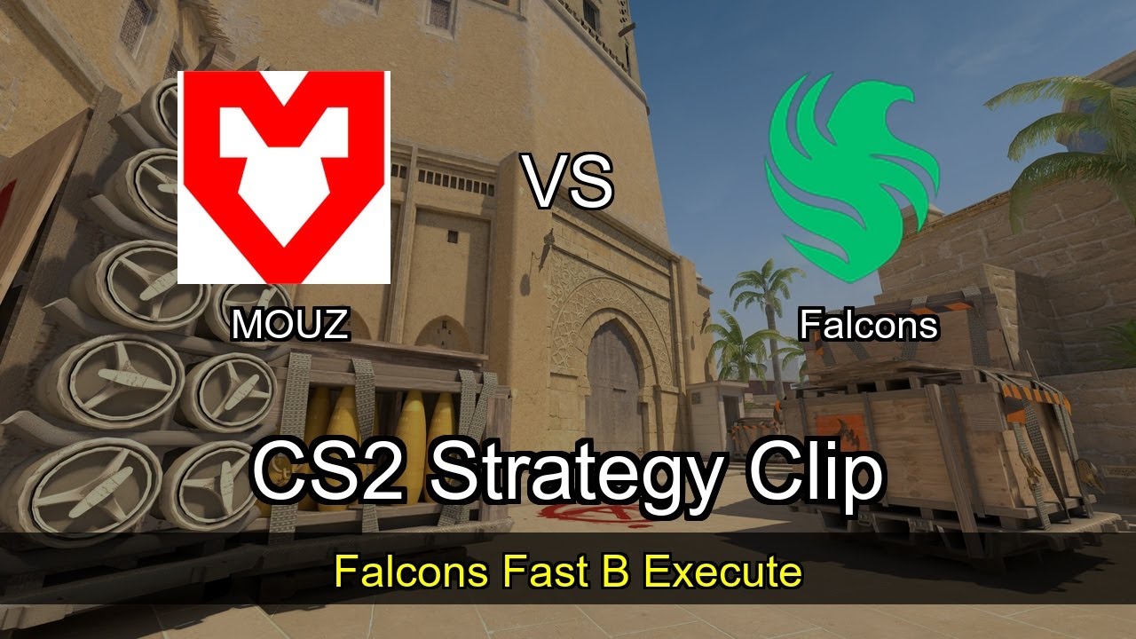 Falcons Fast B Execute vs MOUZ - Mirage - StarLadder Budapest Major 2025