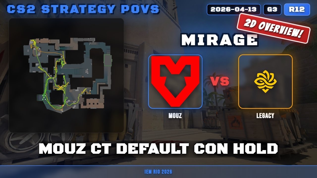 MOUZ CT Default Con Hold vs Legacy - Mirage - IEM Rio 2026