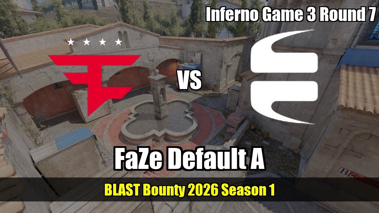 FaZe Default A vs EYEBALLERS - Inferno - BLAST Bounty 2026 Season 1