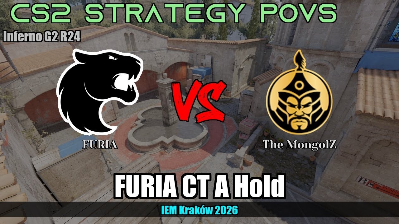 FURIA CT A Hold vs The MongolZ - Inferno - IEM Kraków 2026