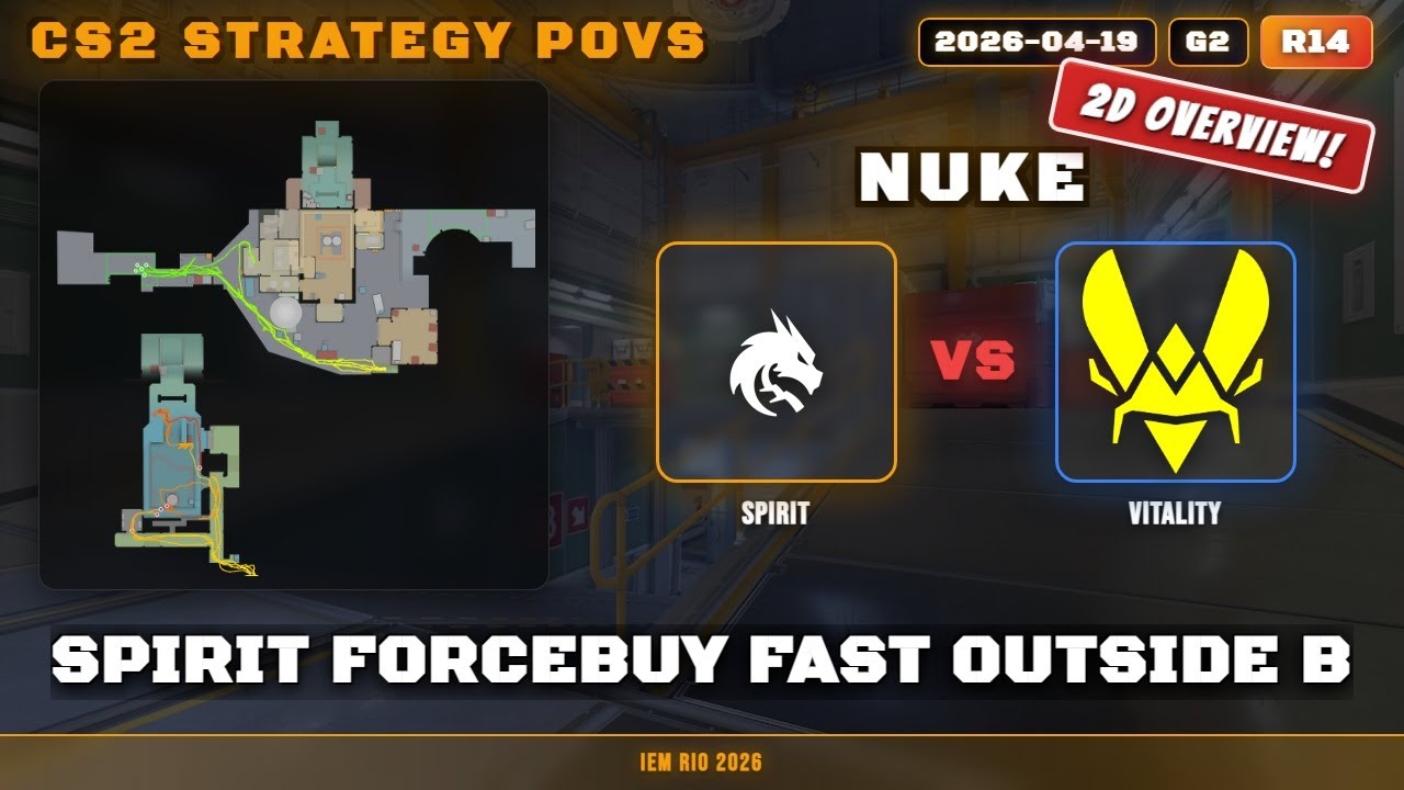 Spirit ForceBuy Fast Outside B vs Vitality - Nuke - IEM Rio 2026