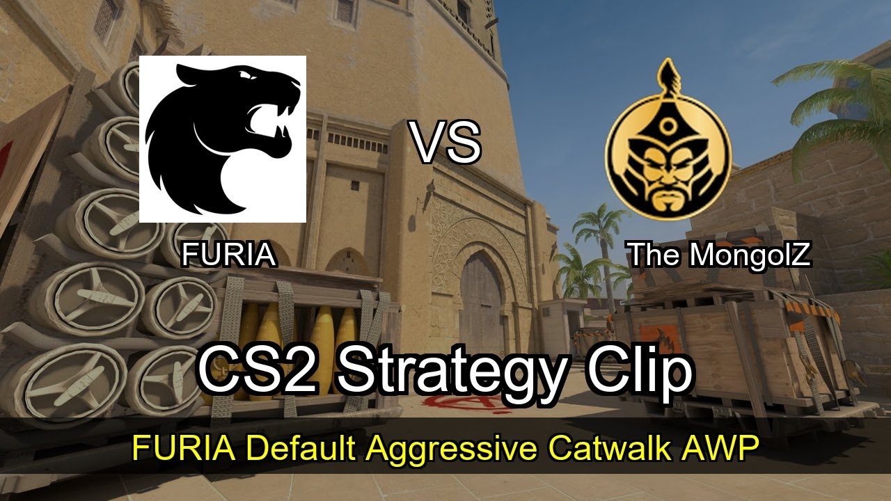 FURIA Default Aggressive Catwalk AWP vs The MongolZ - Mirage - Thunderpick World Championship 2025