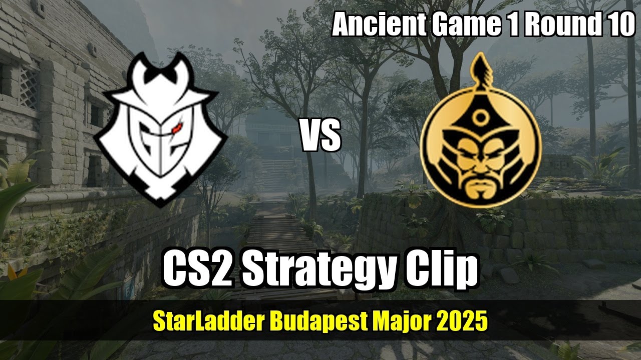 G2 CT 023 B Ramp Push vs The MongolZ - Ancient - StarLadder Budapest Major 2025