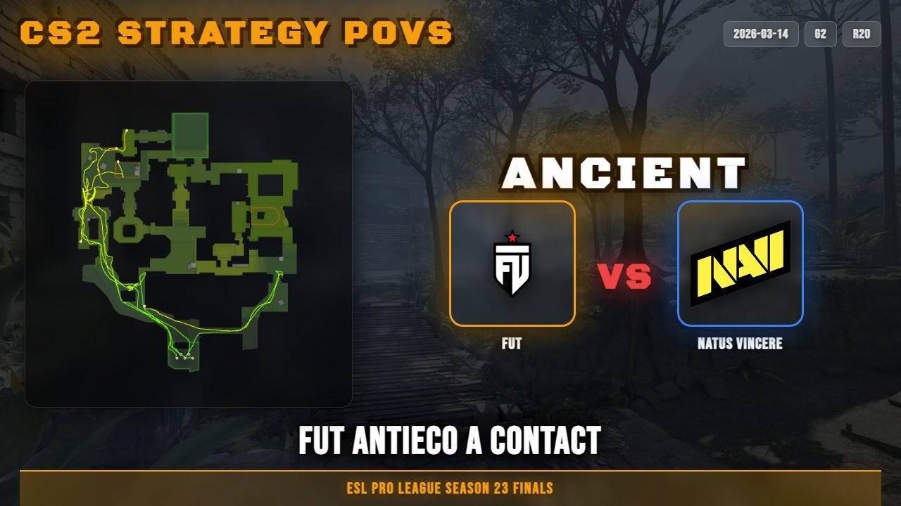 FUT AntiEco A Contact vs Natus Vincere - Ancient - ESL Pro League Season 23 Finals