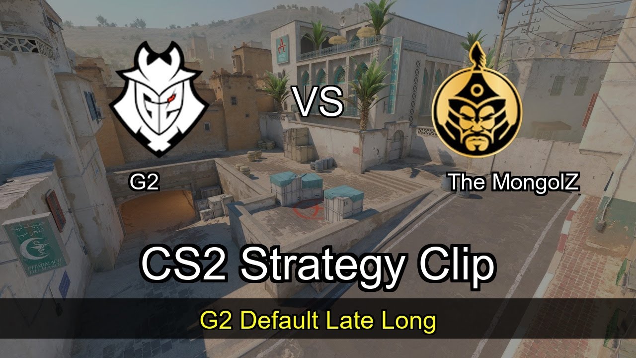 G2 Default Late Long vs The MongolZ - Dust2 - FISSURE Playground 2