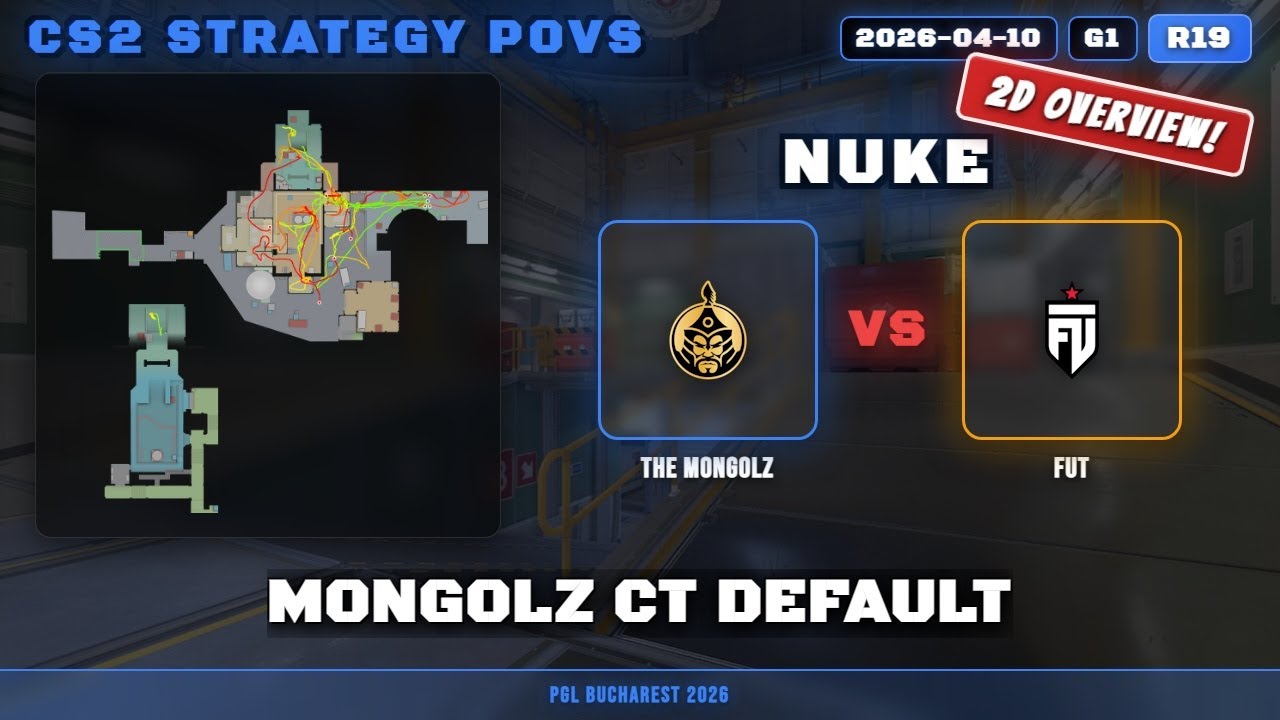 MongolZ CT Default vs FUT - Nuke - PGL Bucharest 2026