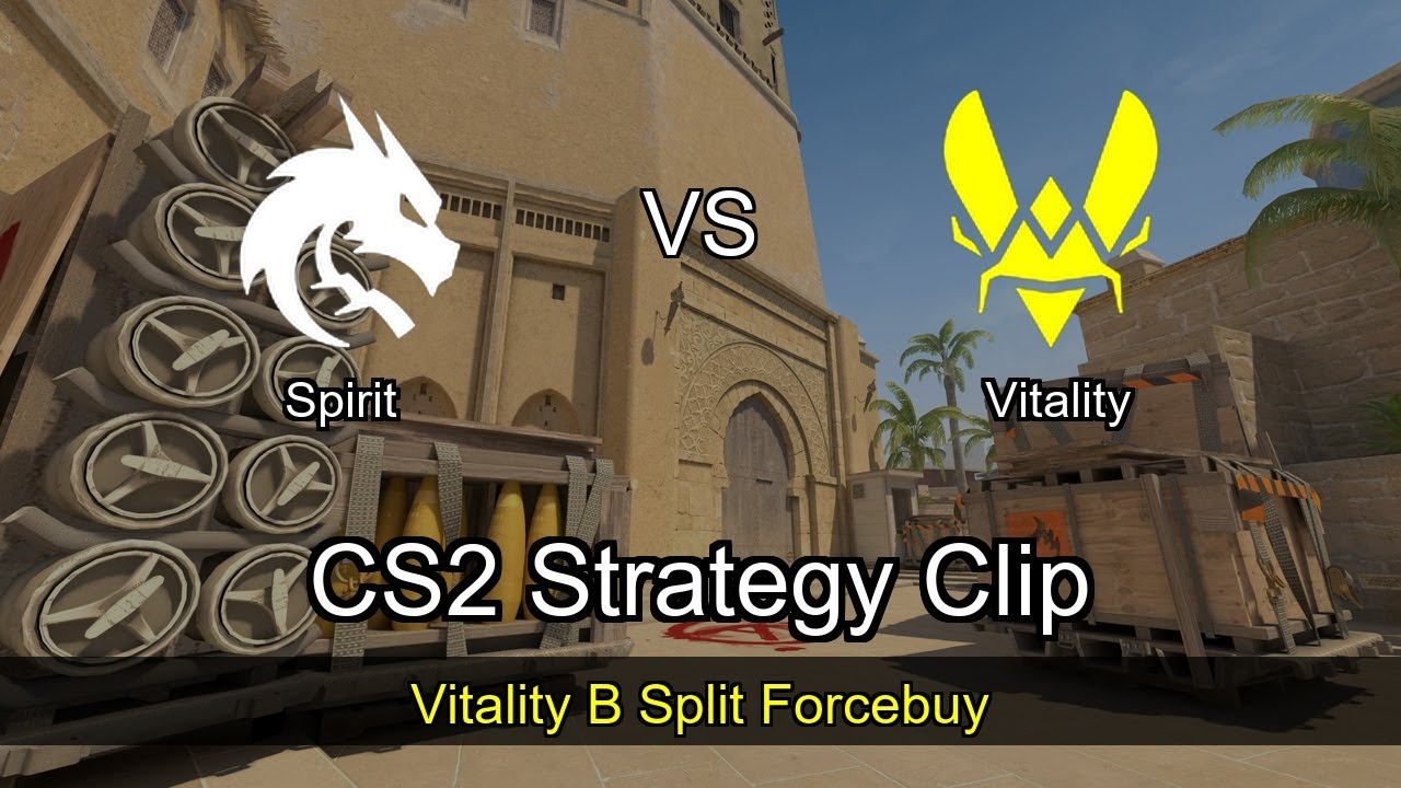 Vitality B Split Forcebuy vs Spirit - Mirage - StarLadder Budapest Major 2025