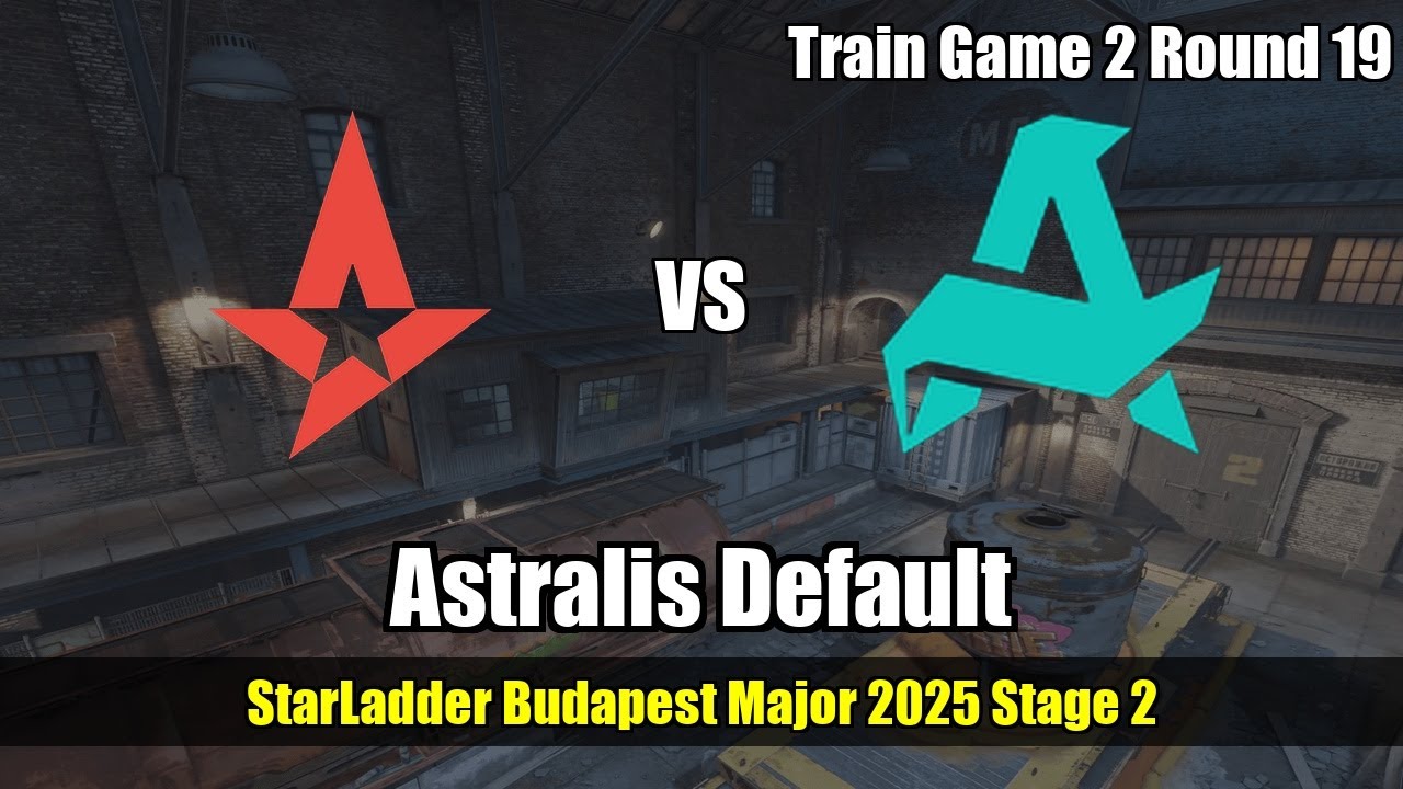 Astralis Default, 4v4 Ivy rotation vs Aurora - Train - StarLadder Budapest Major 2025 Stage 2