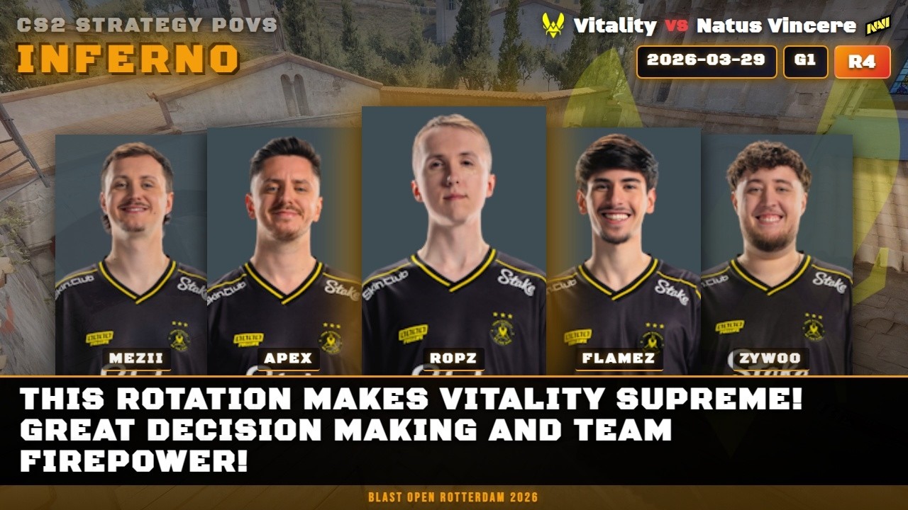 Vitality vs Natus Vincere - Inferno - BLAST Open Rotterdam 2026