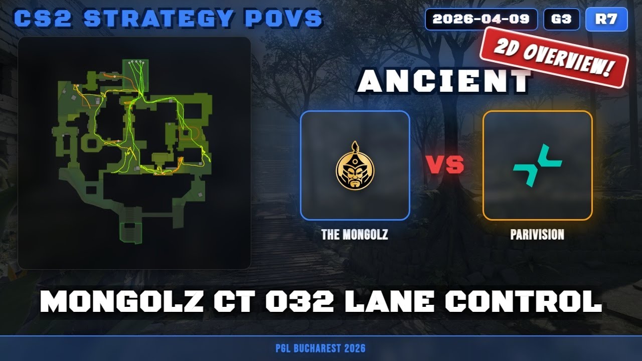 MongolZ CT 032 Lane Control, overstay problem? vs The MongolZ - Ancient - PGL Bucharest 2026