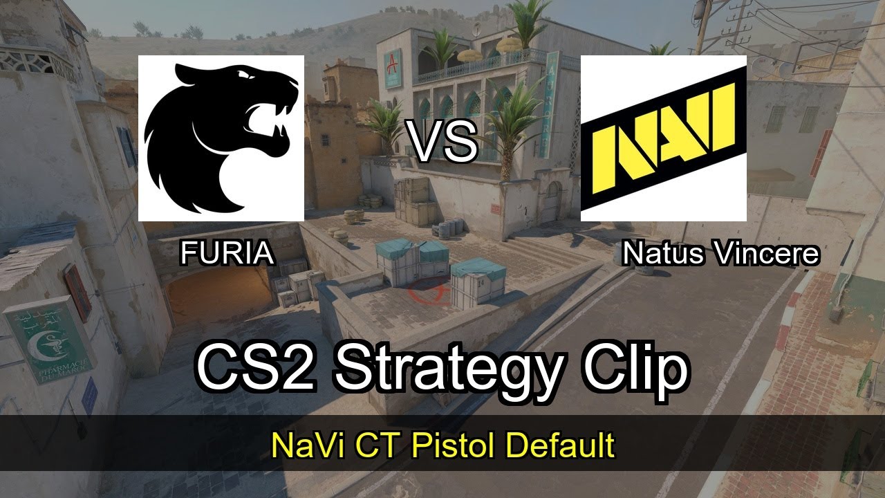 NaVi CT Pistol Default vs FURIA - Dust2 - Thunderpick World Championship 2025