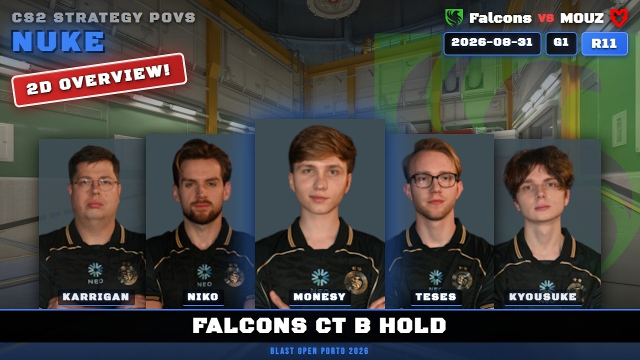 Falcons CT B Hold vs MOUZ - Nuke - BLAST Open Porto 2026