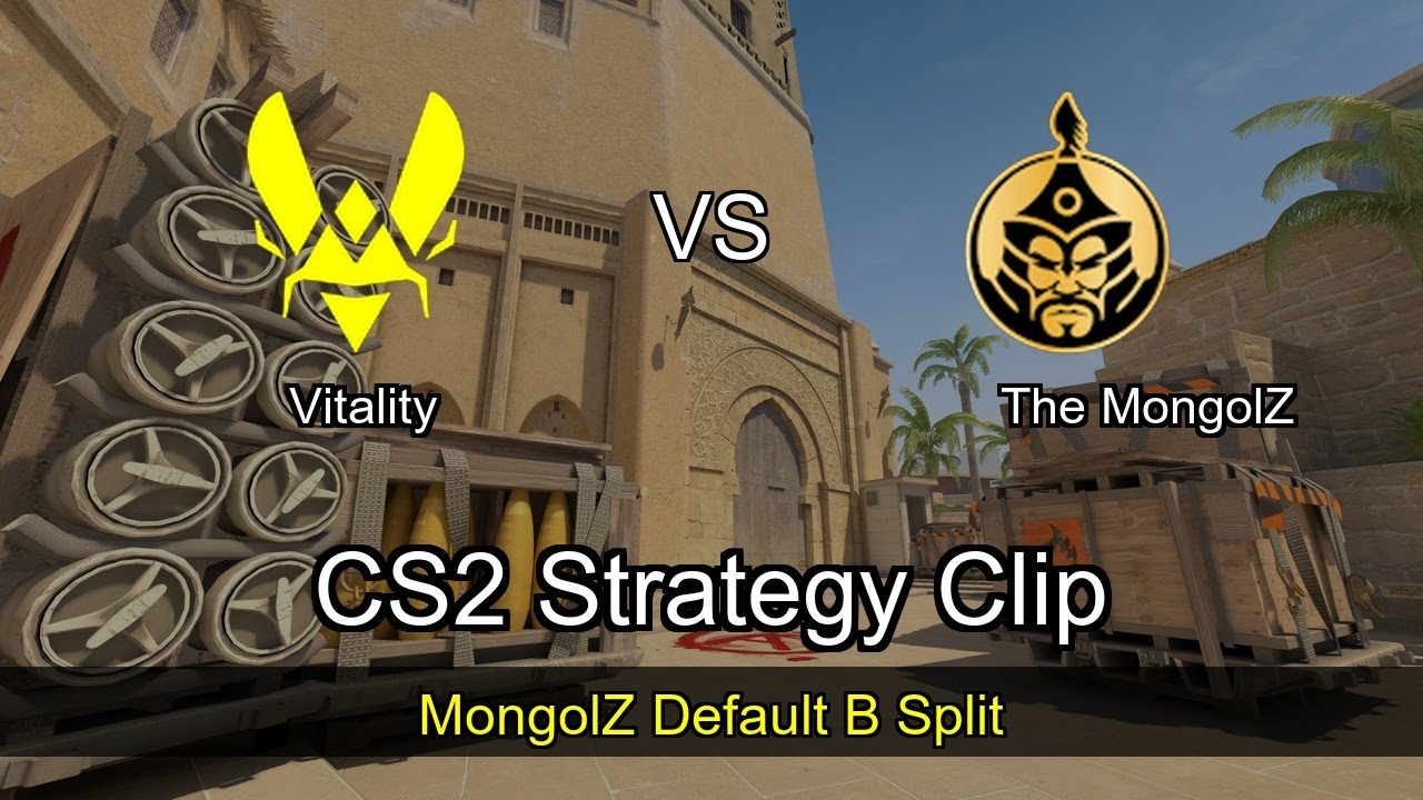 MongolZ Default B Split vs Vitality - Mirage - StarLadder Budapest Major 2025