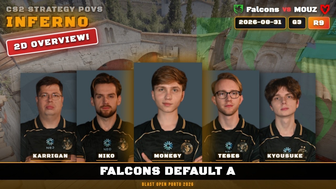Falcons Default A vs MOUZ - Inferno - BLAST Open Porto 2026