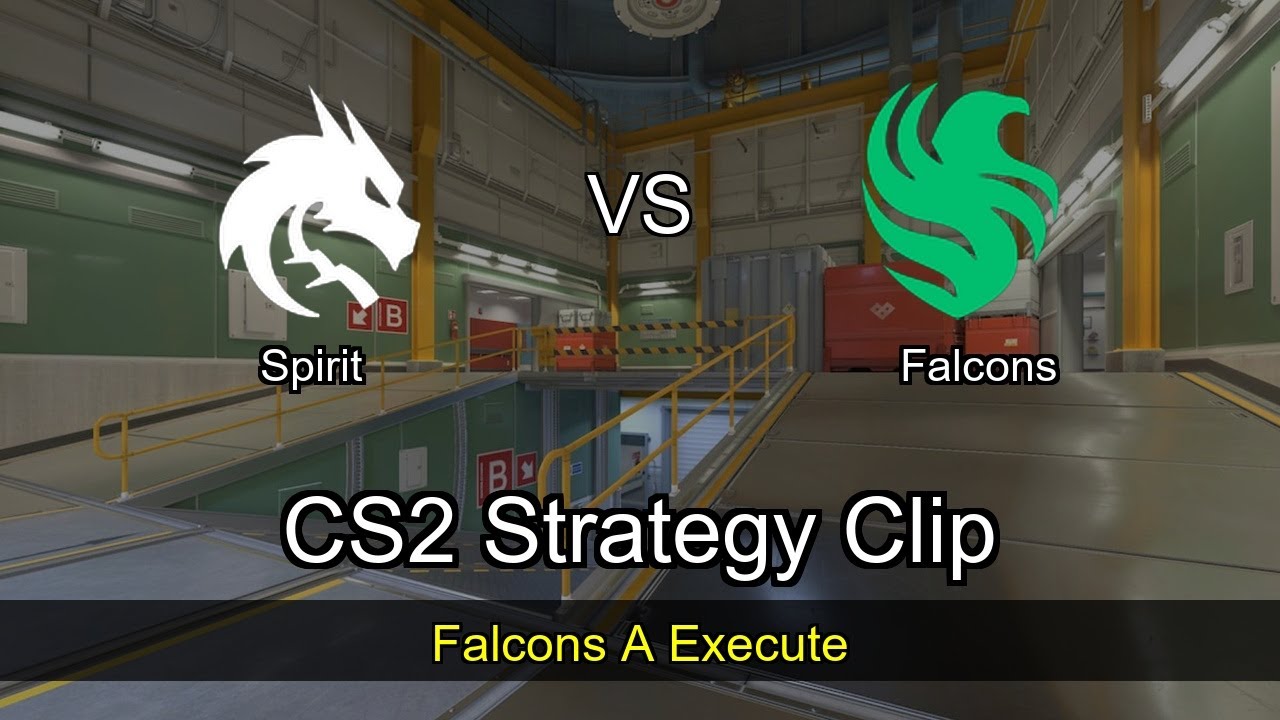 Falcons A Execute vs Spirit - Nuke - StarLadder Budapest Major 2025