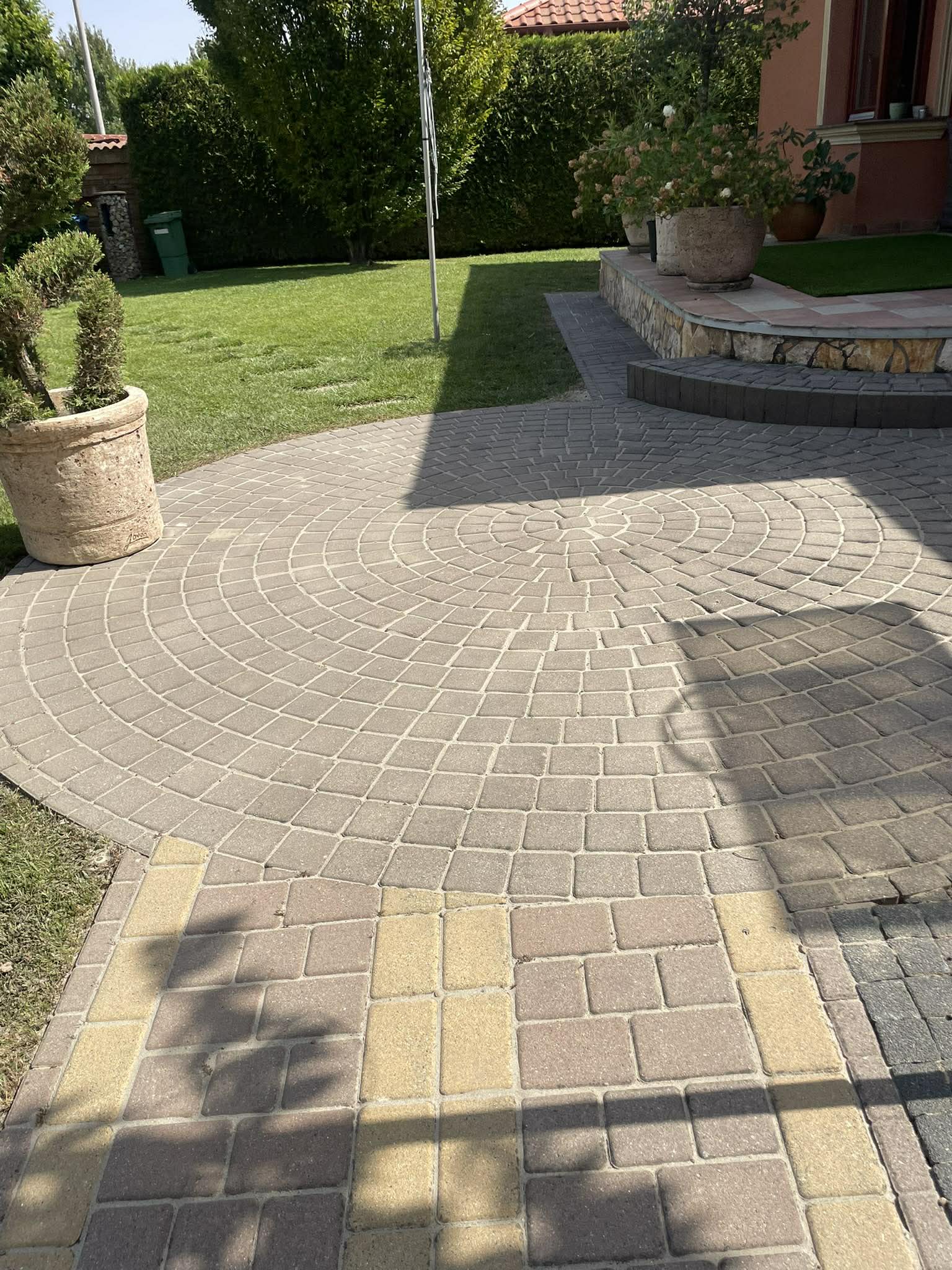 Díszburkolat tisztítás 1