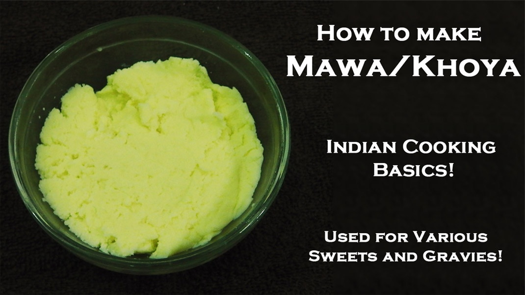 Mawa/Khoya Recipe | Indian Cooking Basics