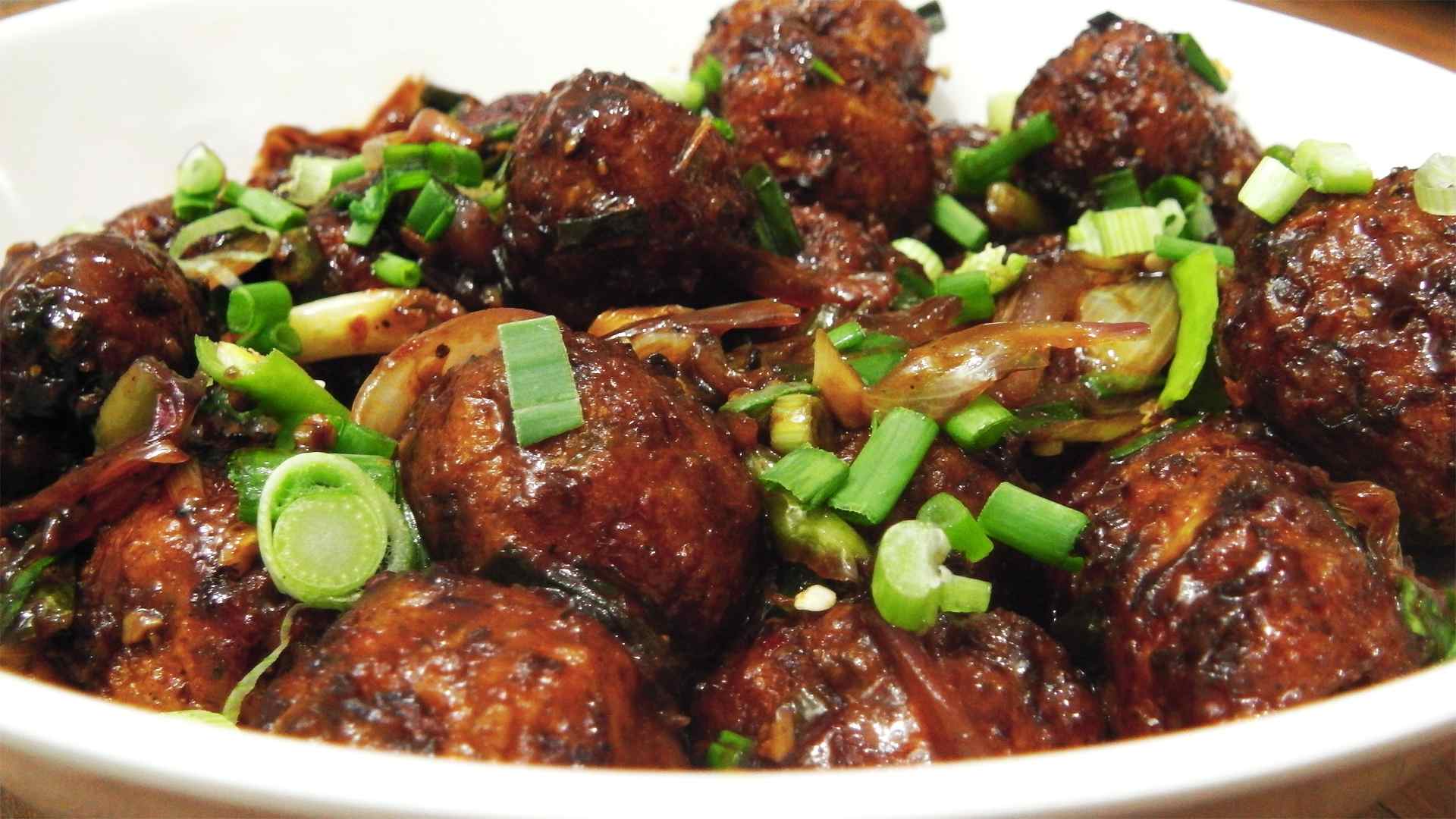 Mix Veg Manchurian - Indo Chinese Cuisine