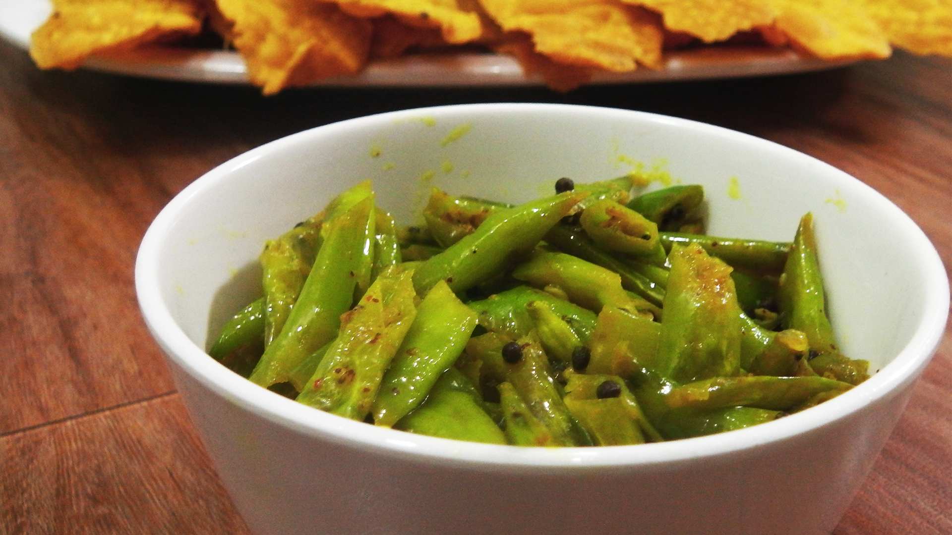 Mirchi Sambharo / Condiments for Fried Food