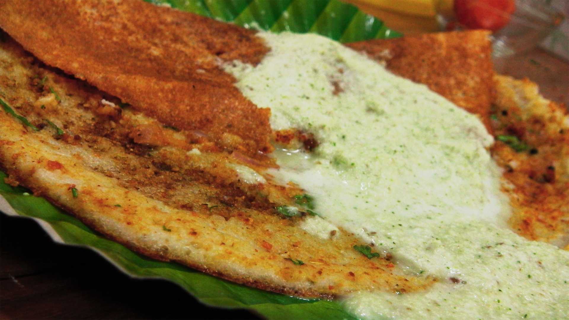 Street Style Butter Dosa Recipe | Indian Street Food
