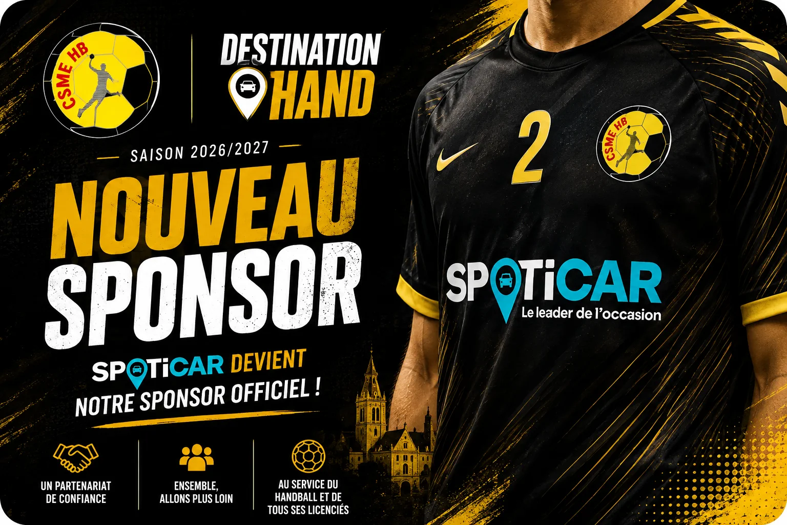 Image de couverture de l'actualité 🚗 NOUVEAU PARTENAIRE | SPOTICAR 🤝