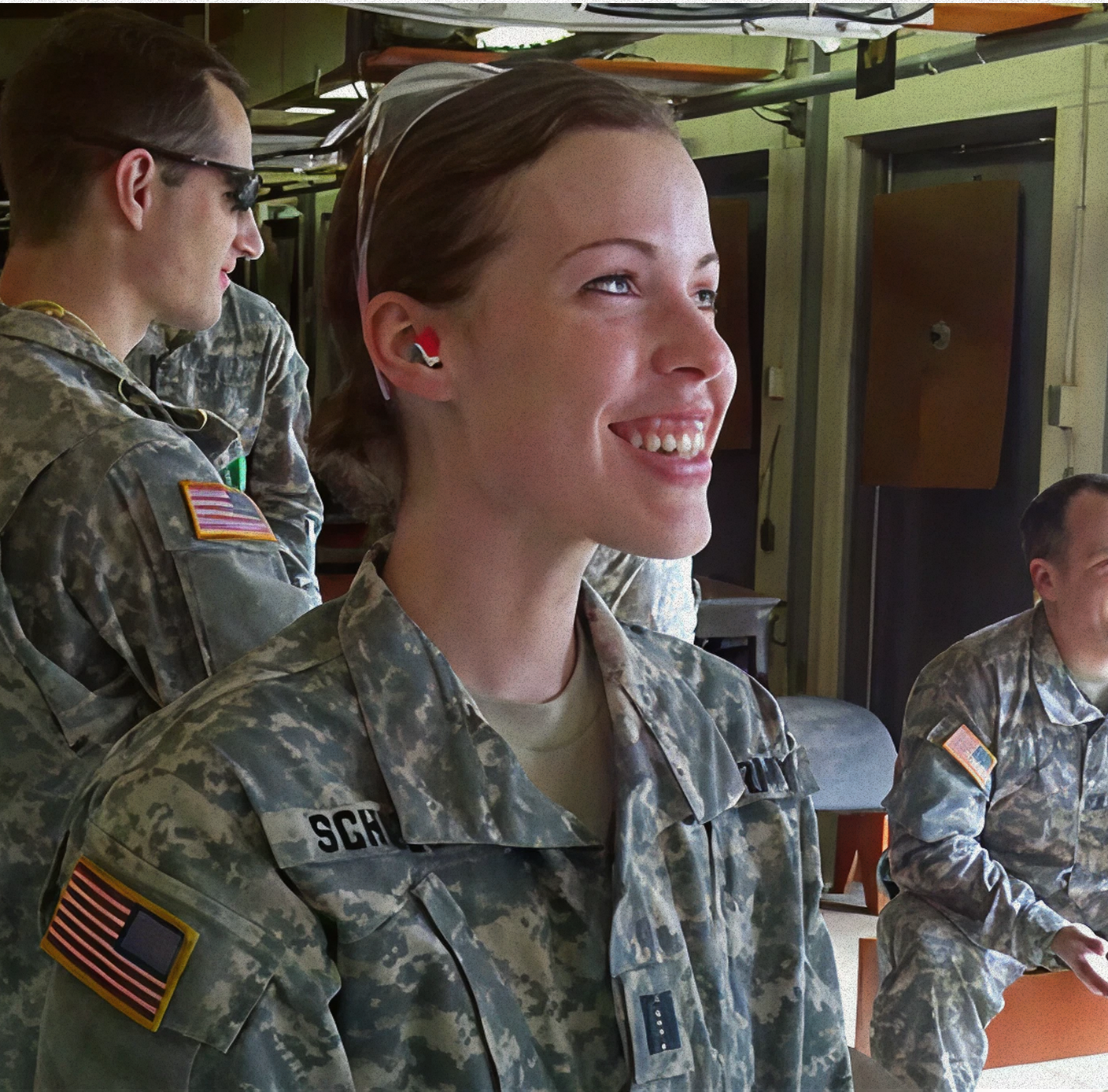 Dr. Laura in Military Uniform