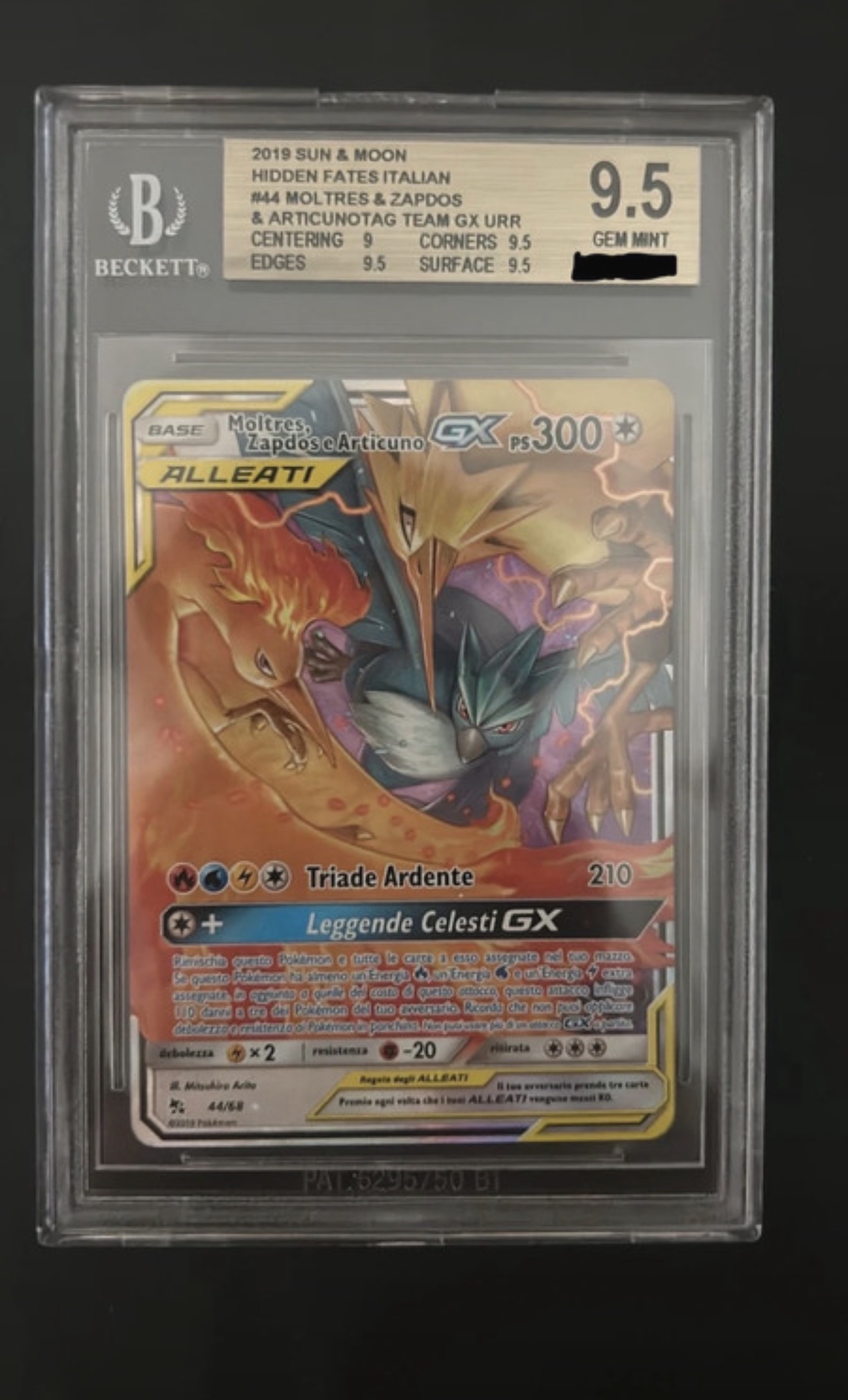 Moltres, Zapdos e Articuno GX