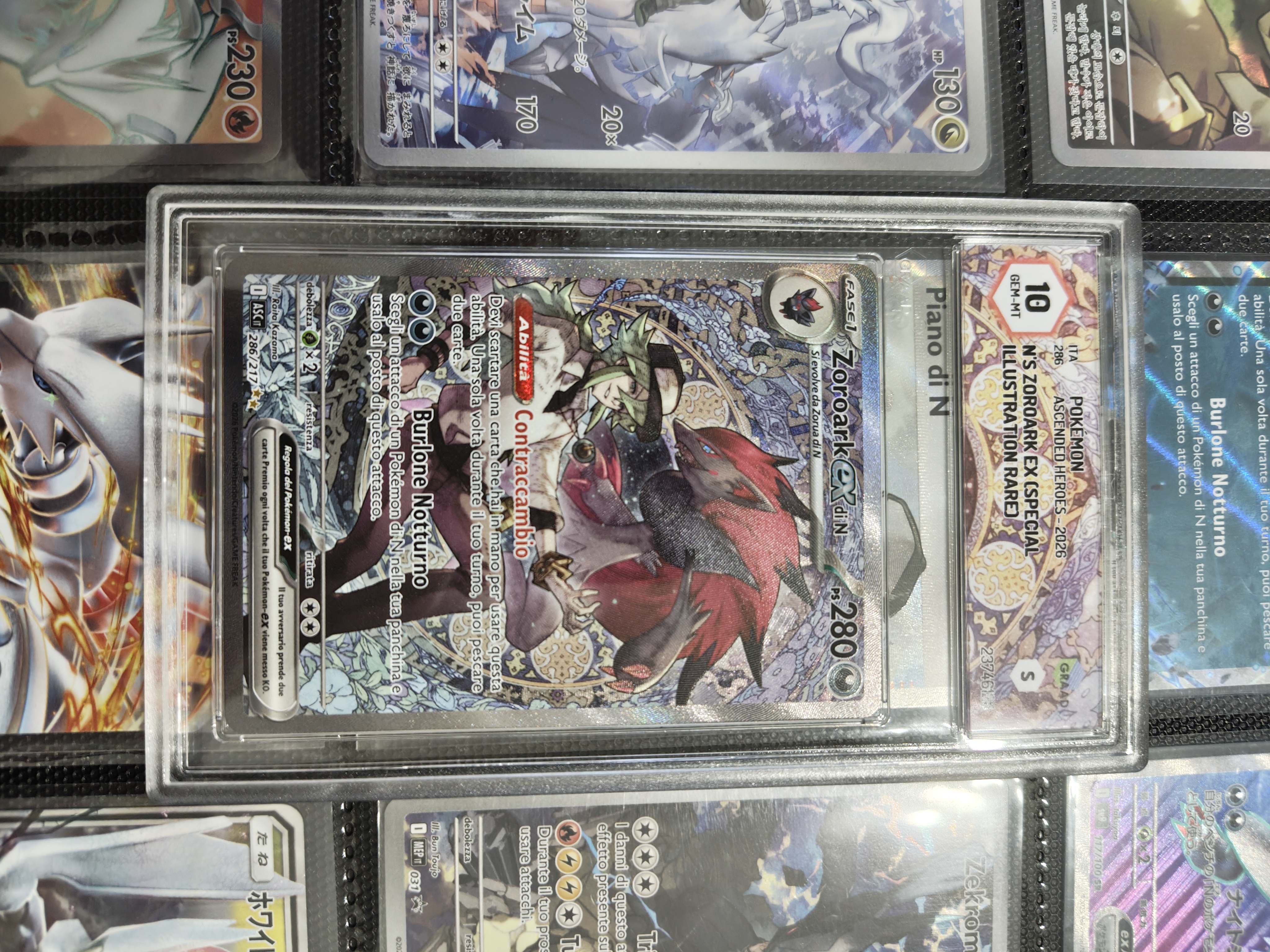 Zoroark Ex di N 286/217 GRAAD 10