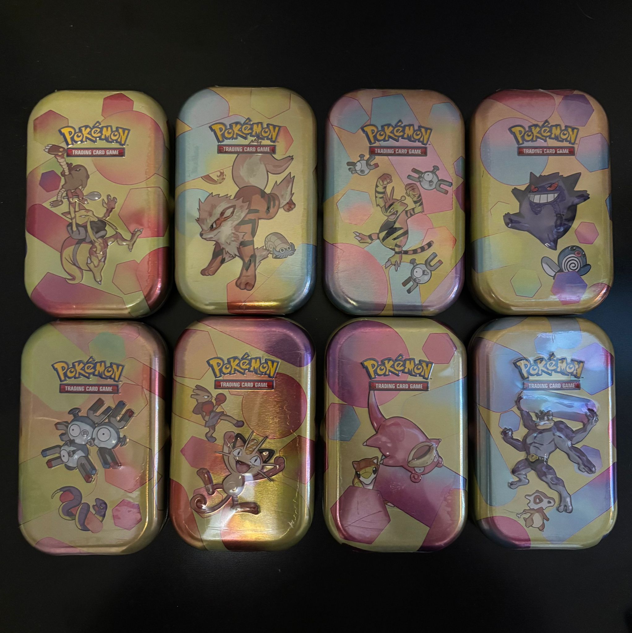 Pokemon set 8 mini tin Pokemon 151